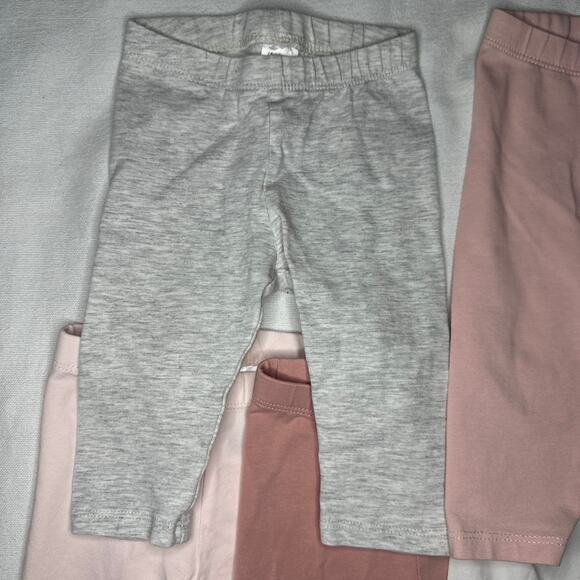 H&M 5-Pack Baby Leggings Size 4-6M Neutral Tones - Picture 10 of 10